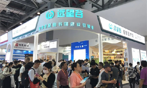 优德88开放式无感借阅通道惊艳亮相第81届中国教育装备展，引爆